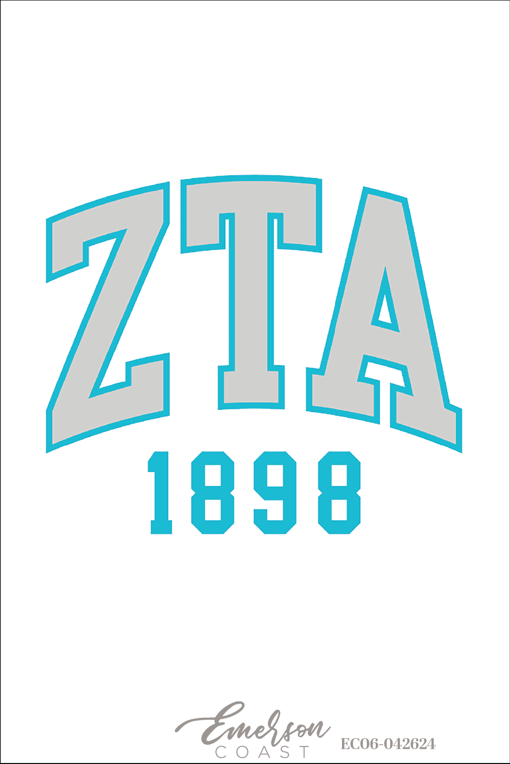 Zeta Tau Alpha Texas Tech University Bold Recruitment Tee
