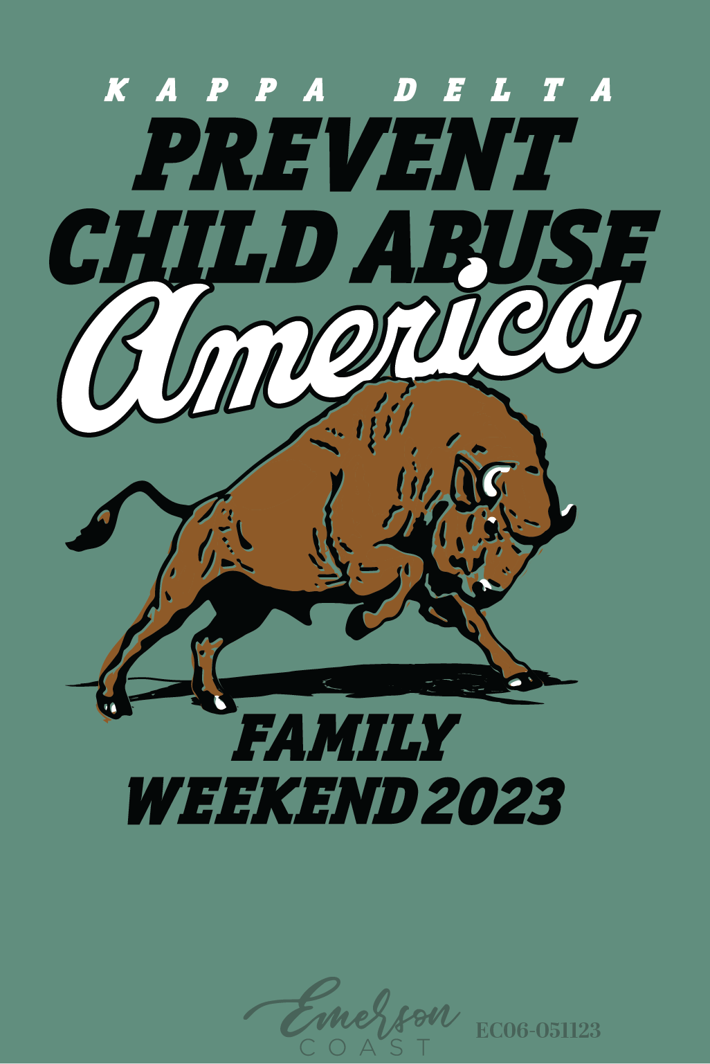 Kappa Delta North Dakota State University Family Weekend T-Shirt