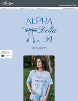Tied Together With A Bow Bid Day Design