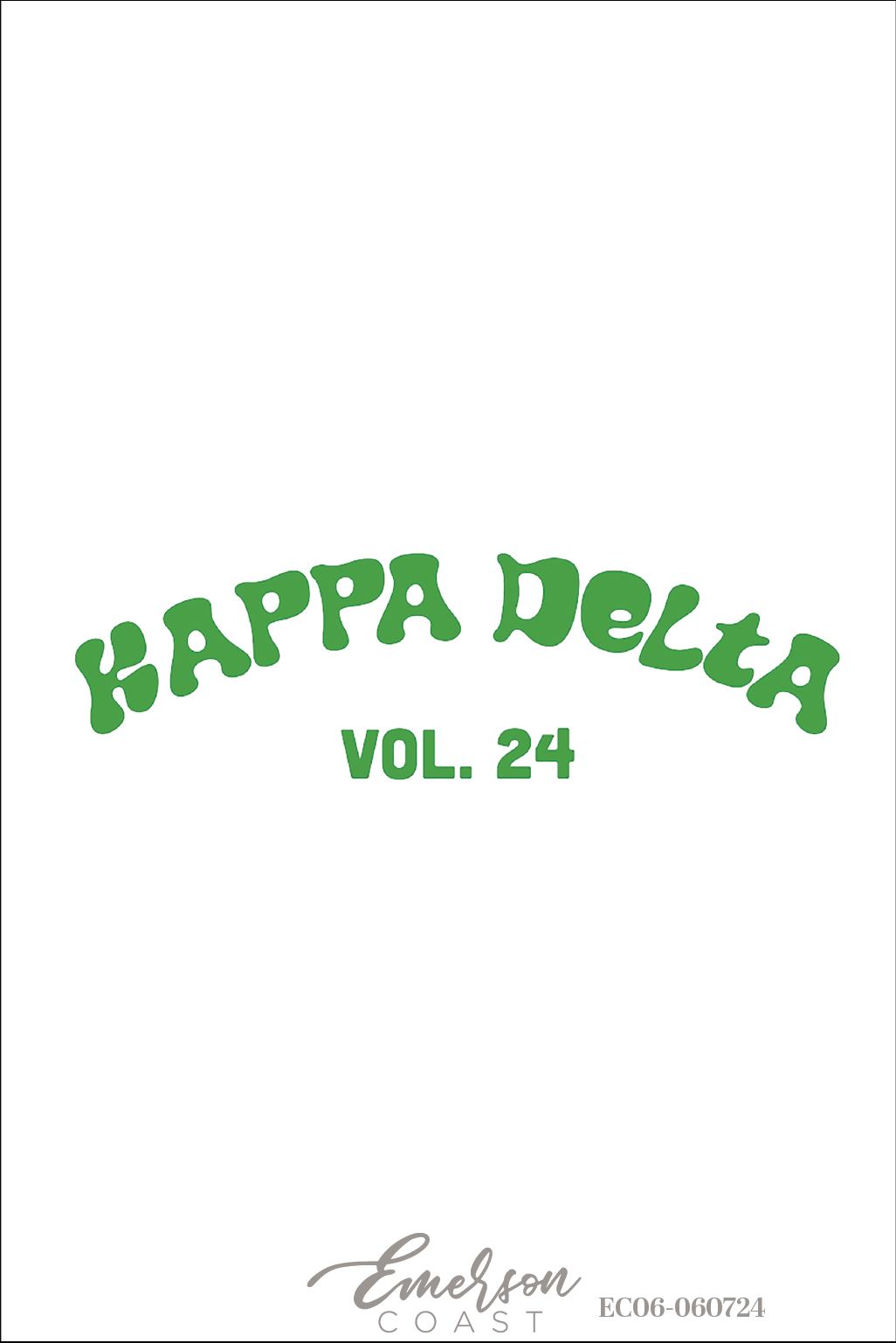 Kappa Delta Volume 24 Recruitment Tee