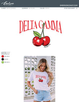 Cherry On Top Bid Day Design