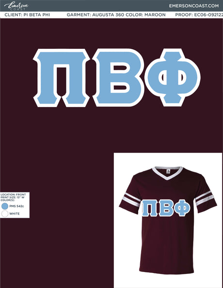 EC06-092122 Pi Beta Phi University of North Texas Jersey 2022-01