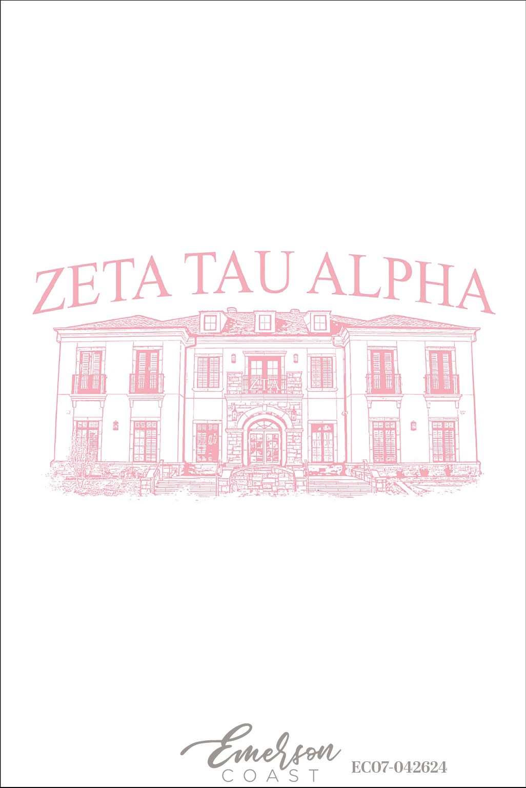 Zeta Tau Alpha Texas Tech University Recruitment House Tee