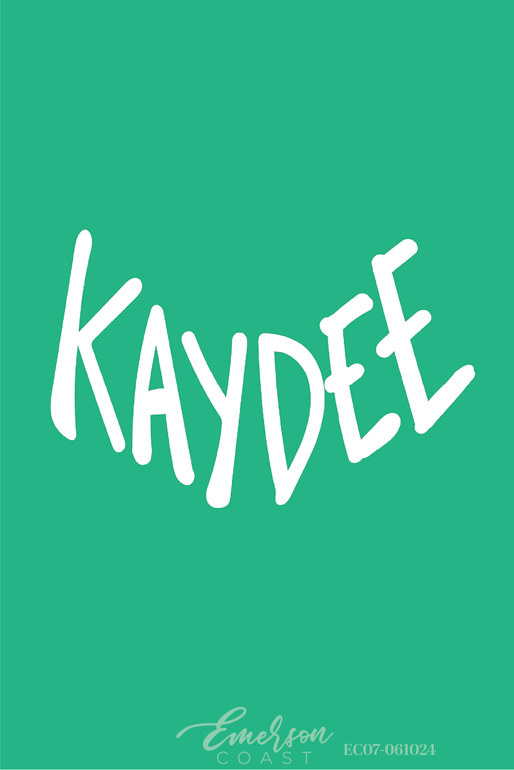 Kappa Delta Green Heart Recruitment Tee