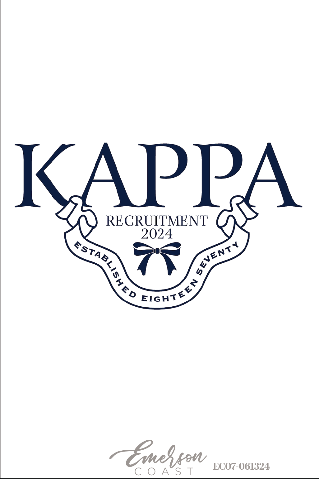 Kappa Kappa Gamma Florida State University Recruitment Tank