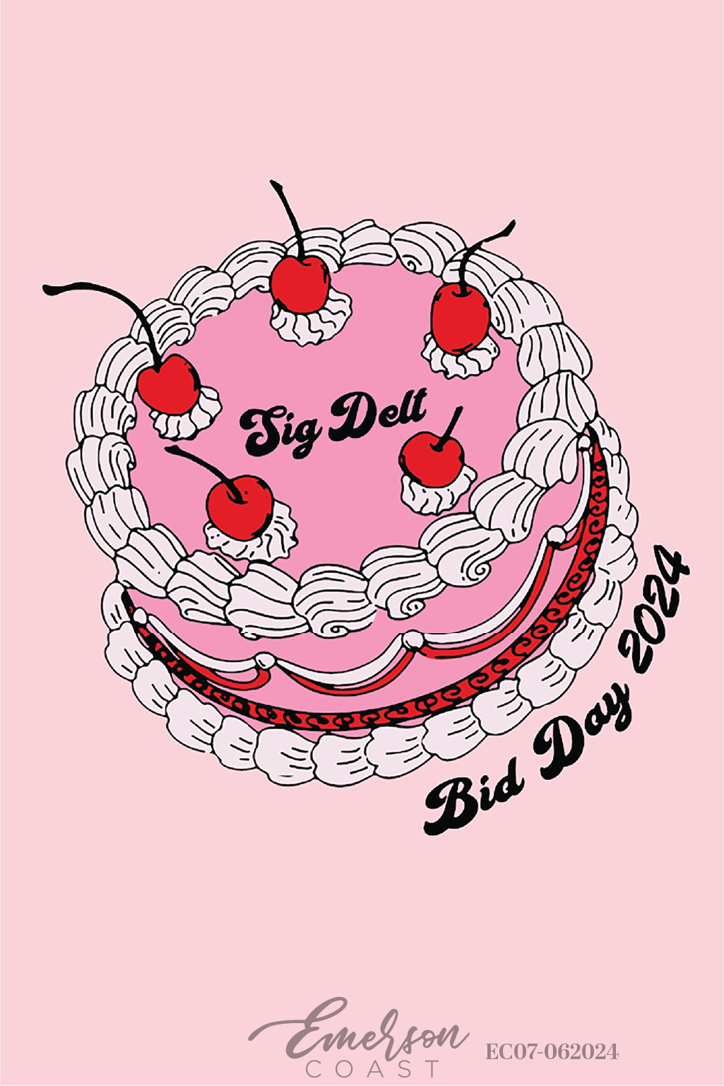 Sigma Delta Tau Coquette Bid Day T-Shirt