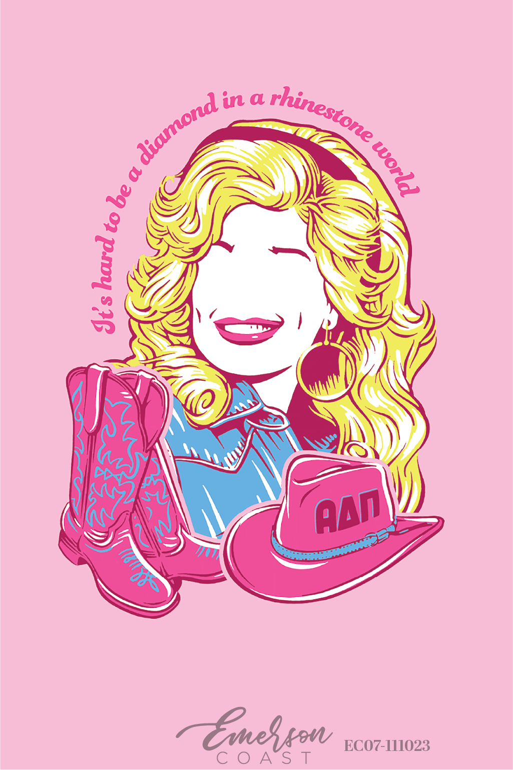 Alpha Delta Pi Dolly Bid Day T-Shirt