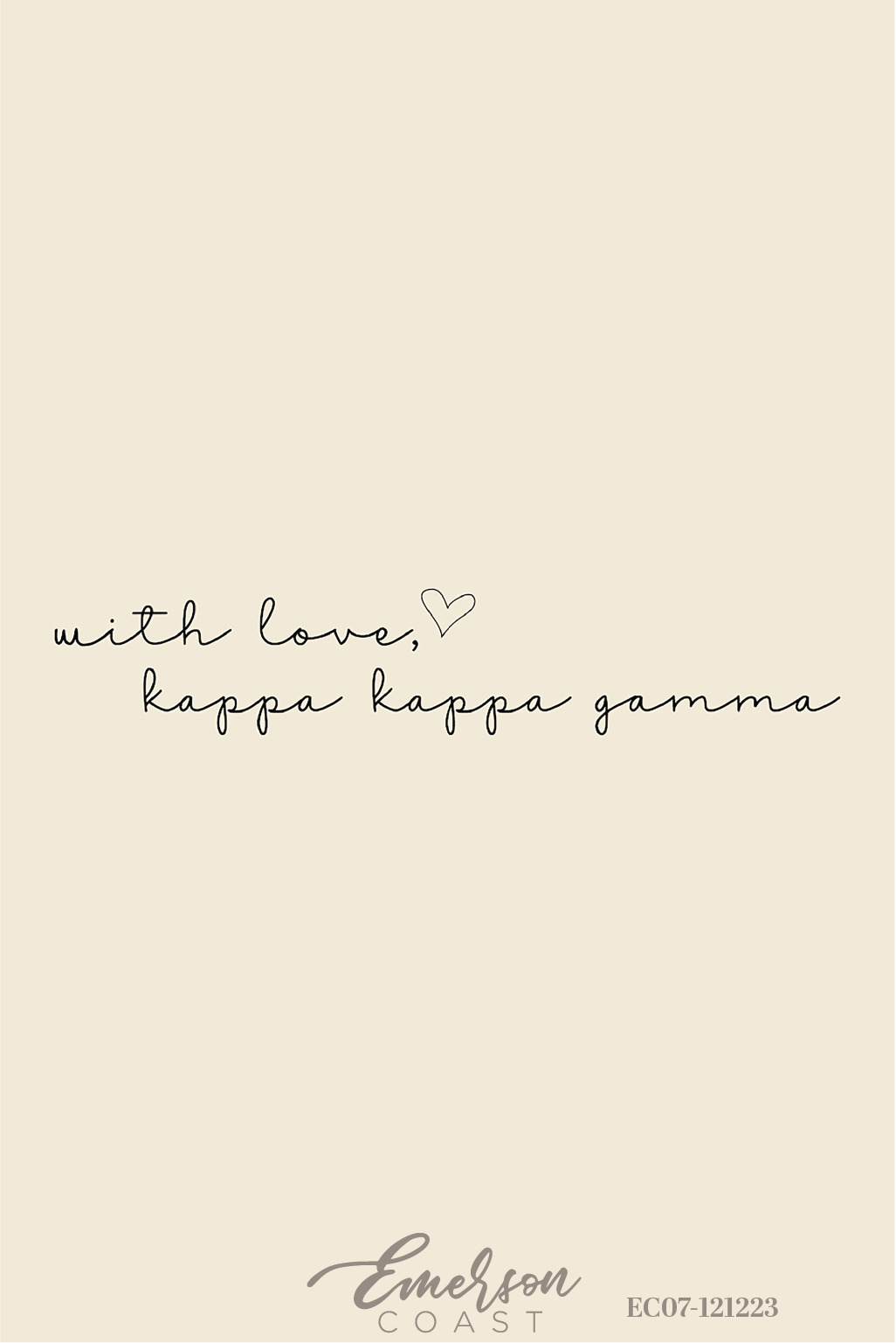 Kappa Kappa Gamma University Of Tennessee Recruitment Baby Tee