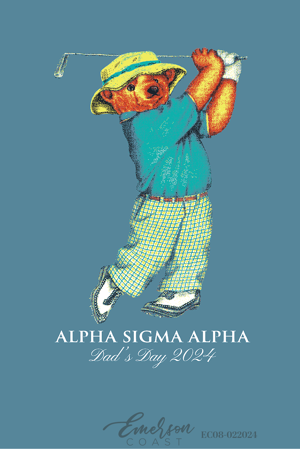 Alpha Sigma Alpha University Of Central Arkansas Dad's Day T-Shirt