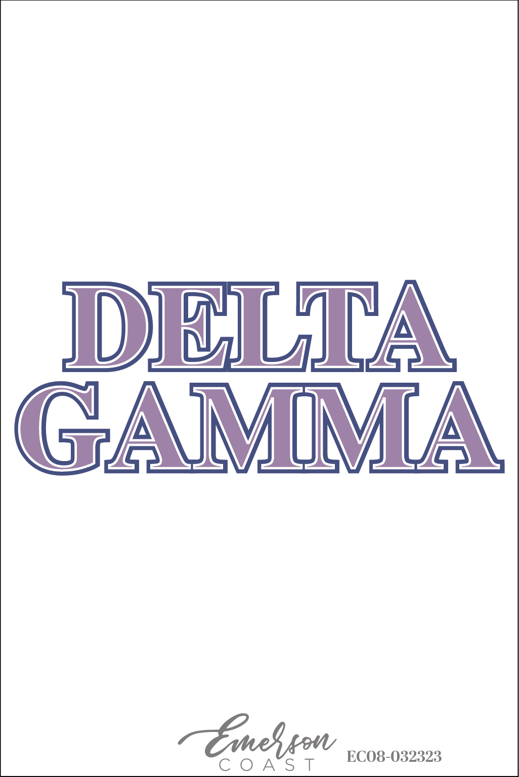 Delta Gamma University Of Oklahoma Bold Recruitment Tee