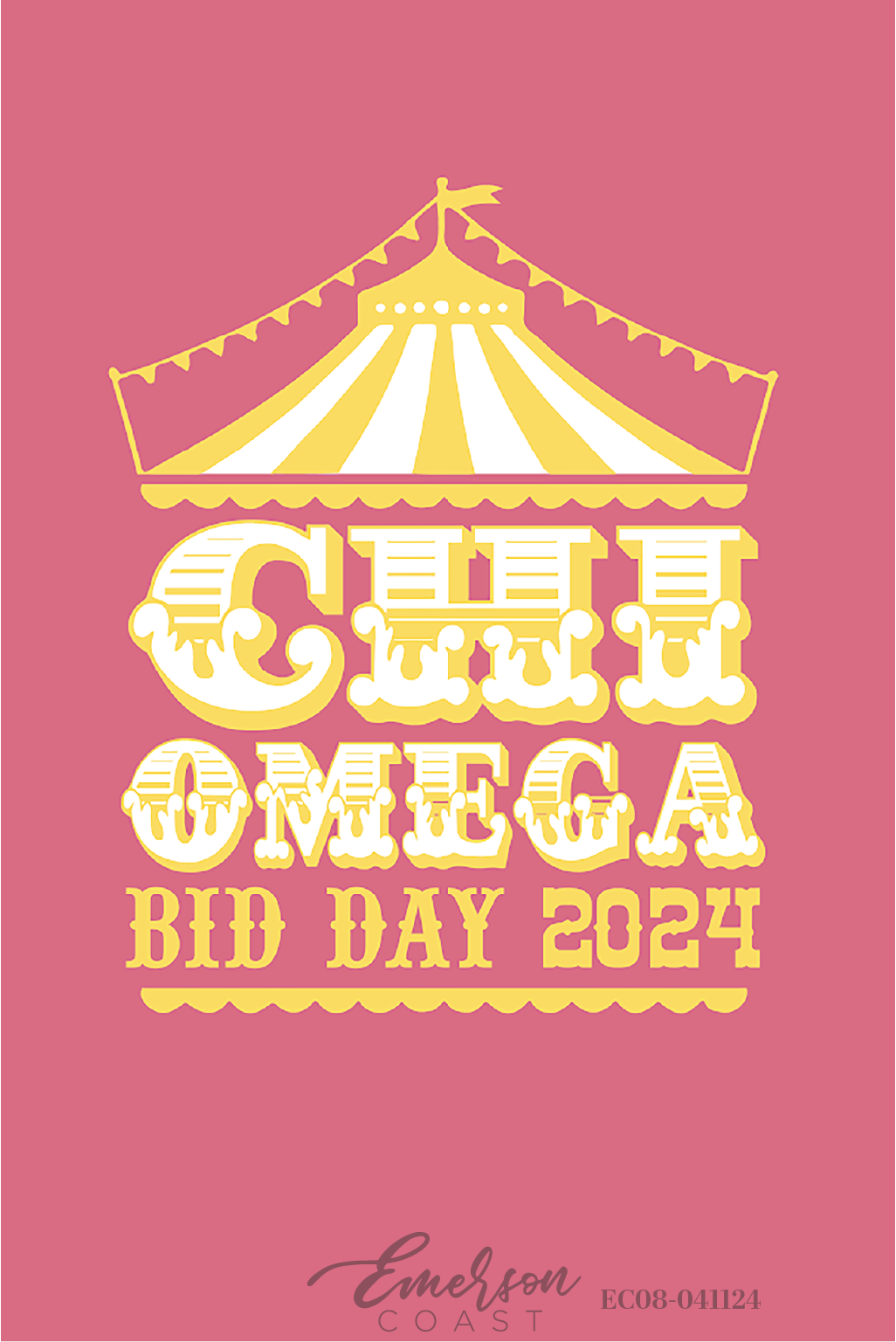 Chi Omega Carnival Bid Day T-Shirt
