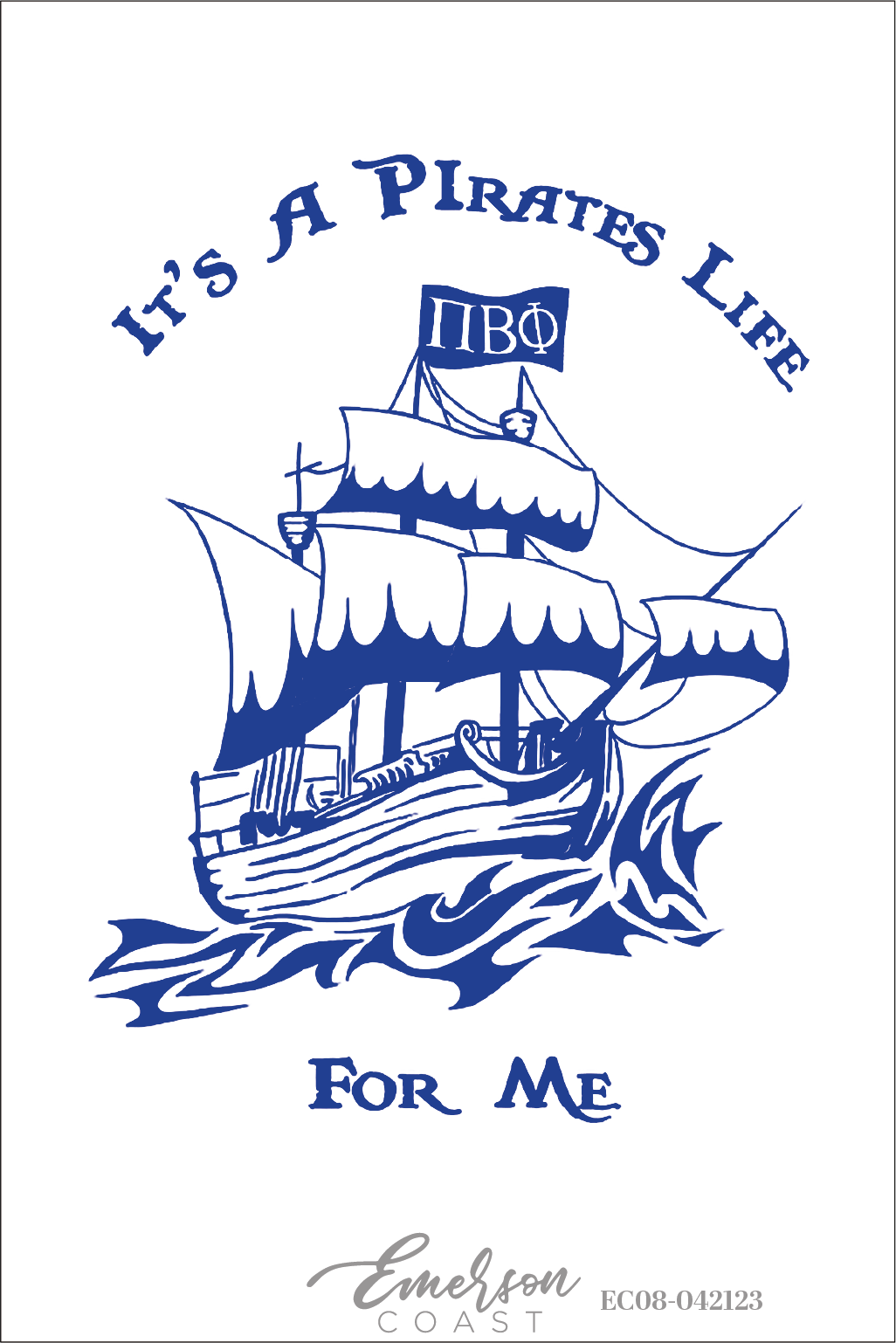 Pi Beta Phi Pirates Life Bid Day T-Shirt