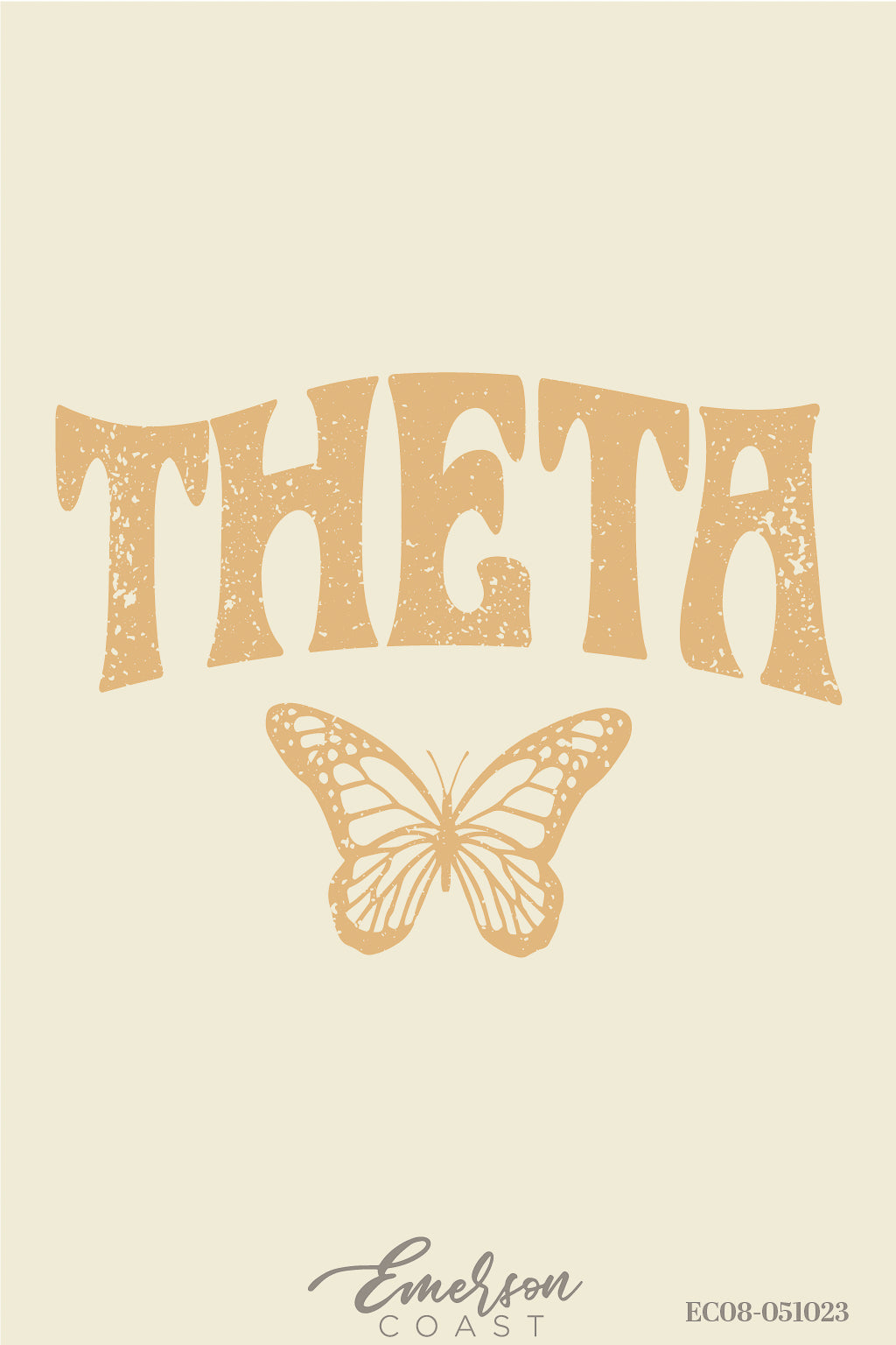 Kappa Alpha Theta Eastern Kentucky University Butterfly Recruitment Tee