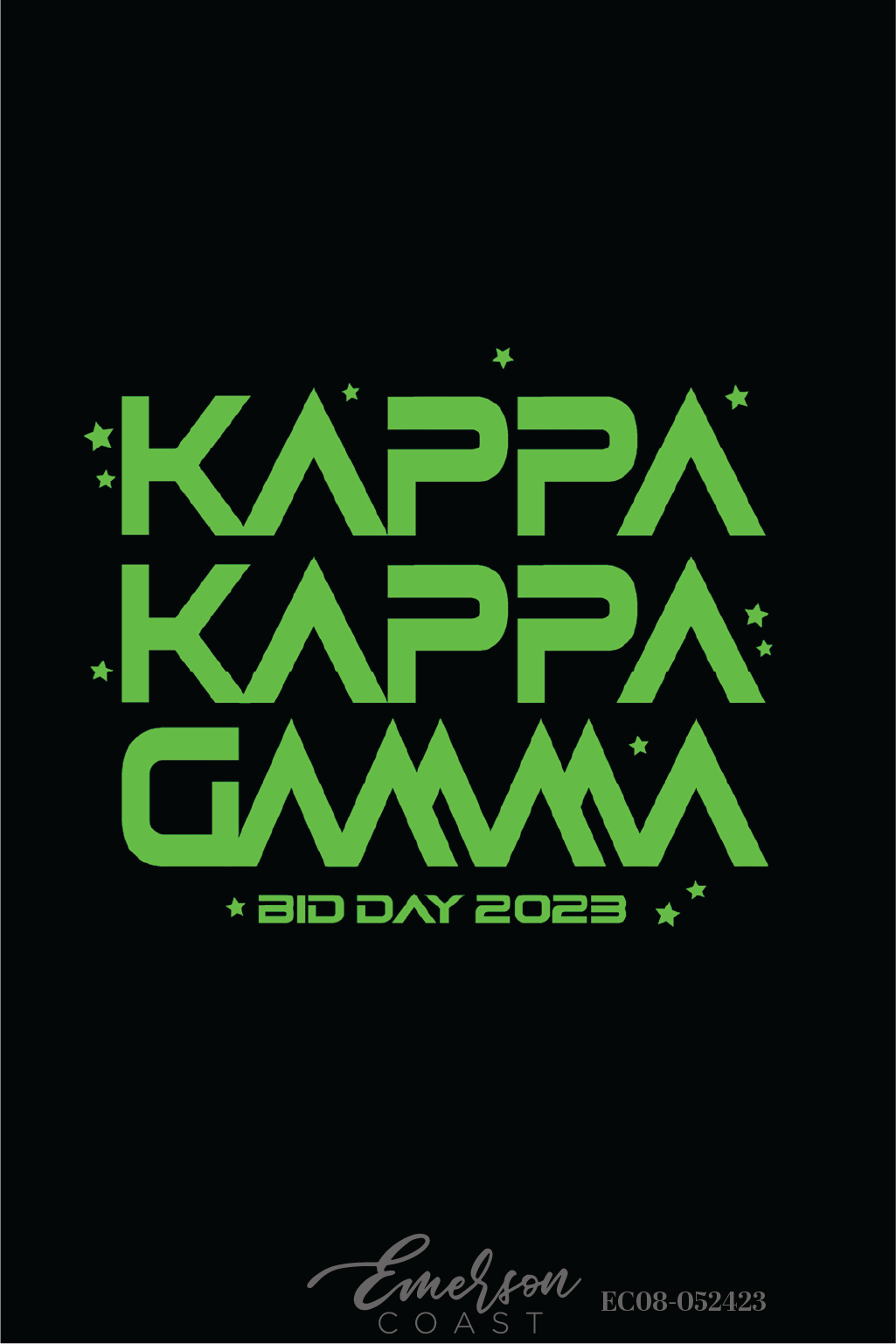 Kappa Kappa Gamma Space Bid Day T-Shirt