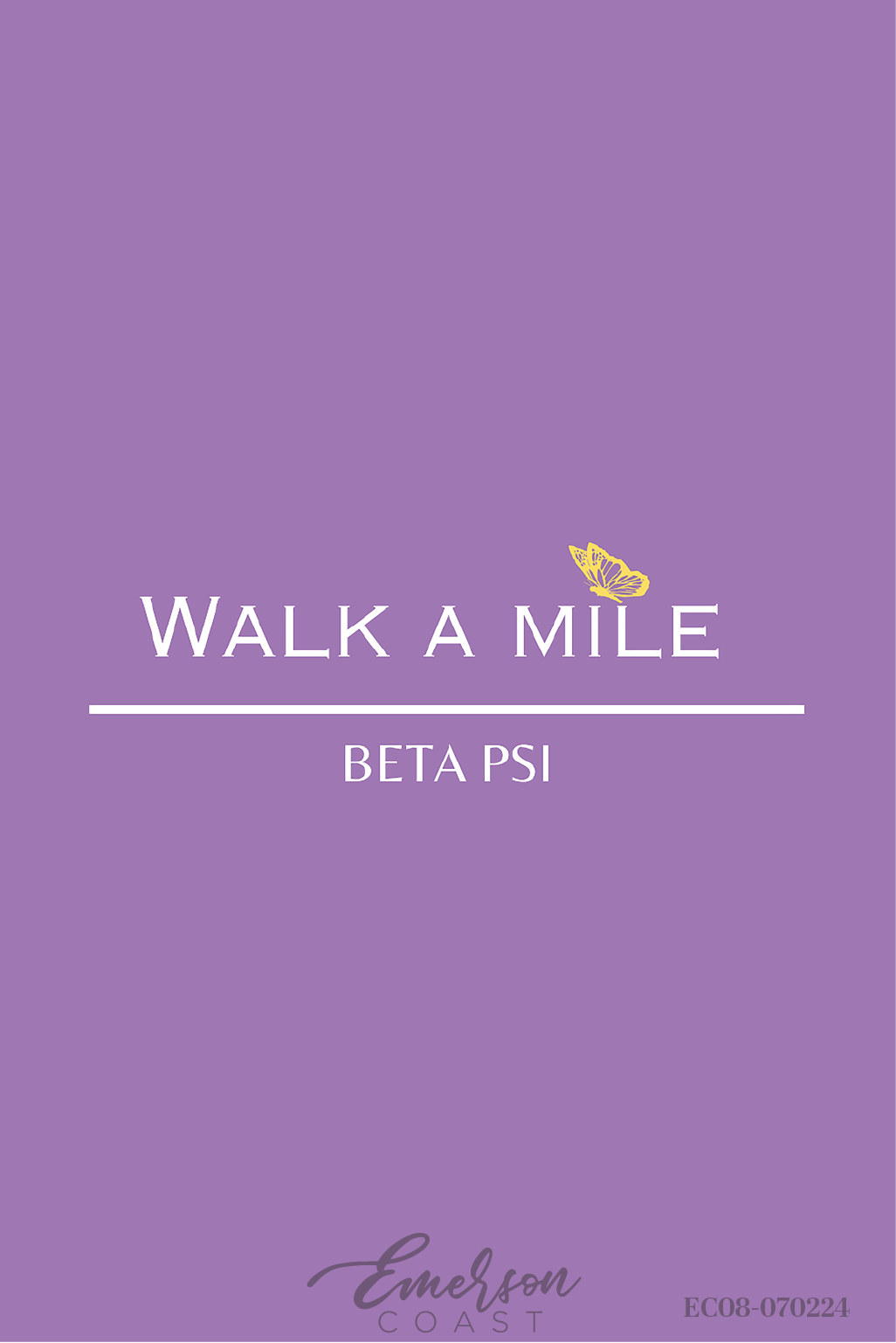 Alpha Chi Omega Louisiana Tech University Walk A Mile Philanthropy T-Shirt
