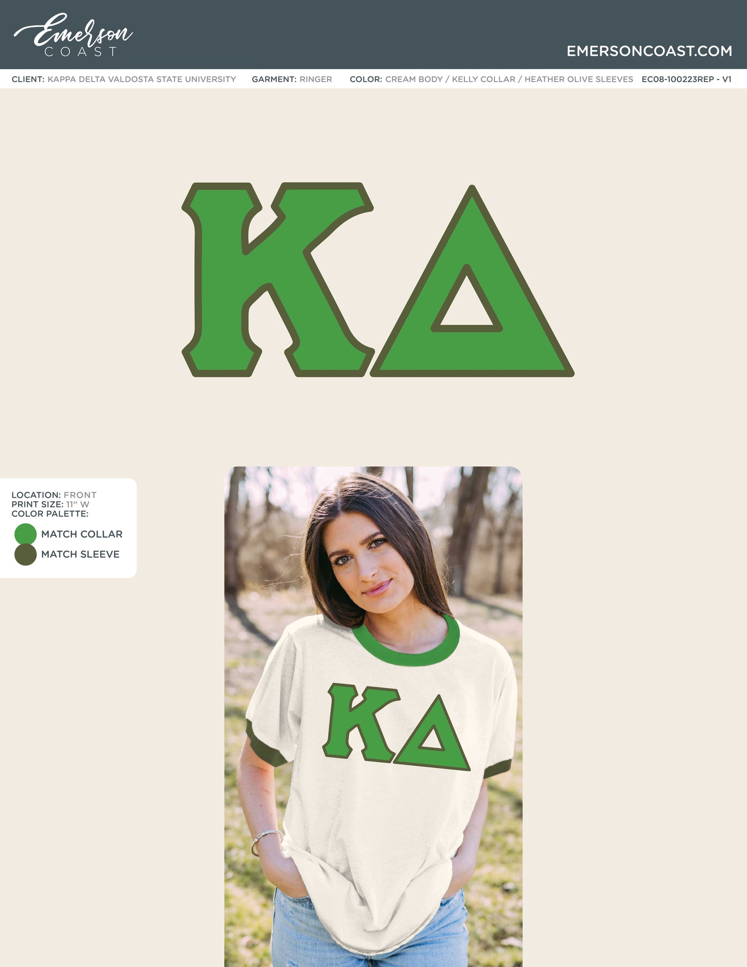 EC08-100223REP Kappa Delta Valdosta State University Bid Day 2023-BD