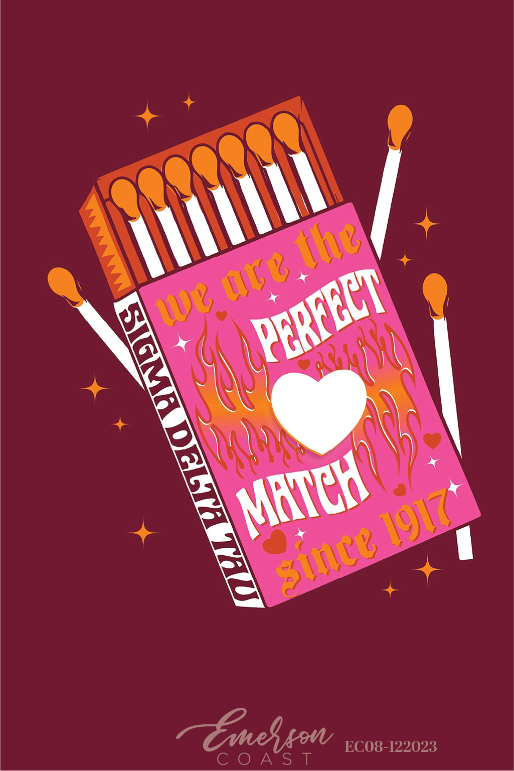 Sigma Delta Tau Perfect Match Bid Day T-Shirt