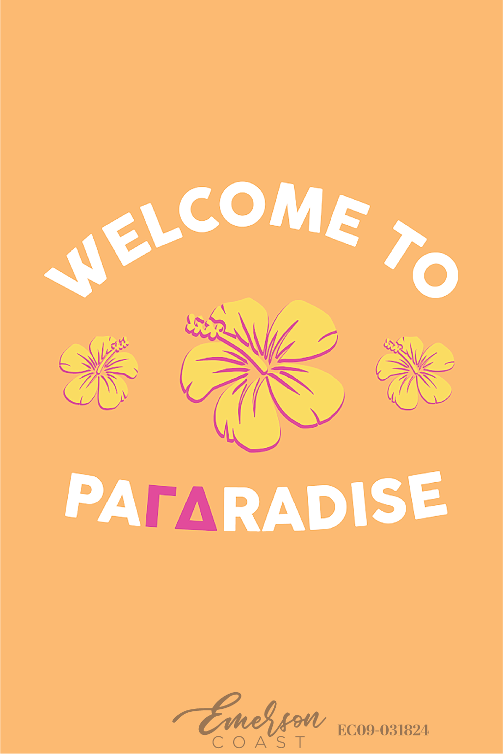 Alpha Gamma Delta Welcome To Paradise Bid Day T-Shirt