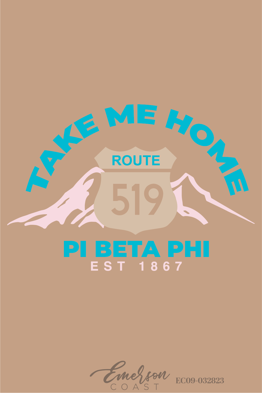 Pi Beta Phi Take Me Home Bid Day T-Shirt