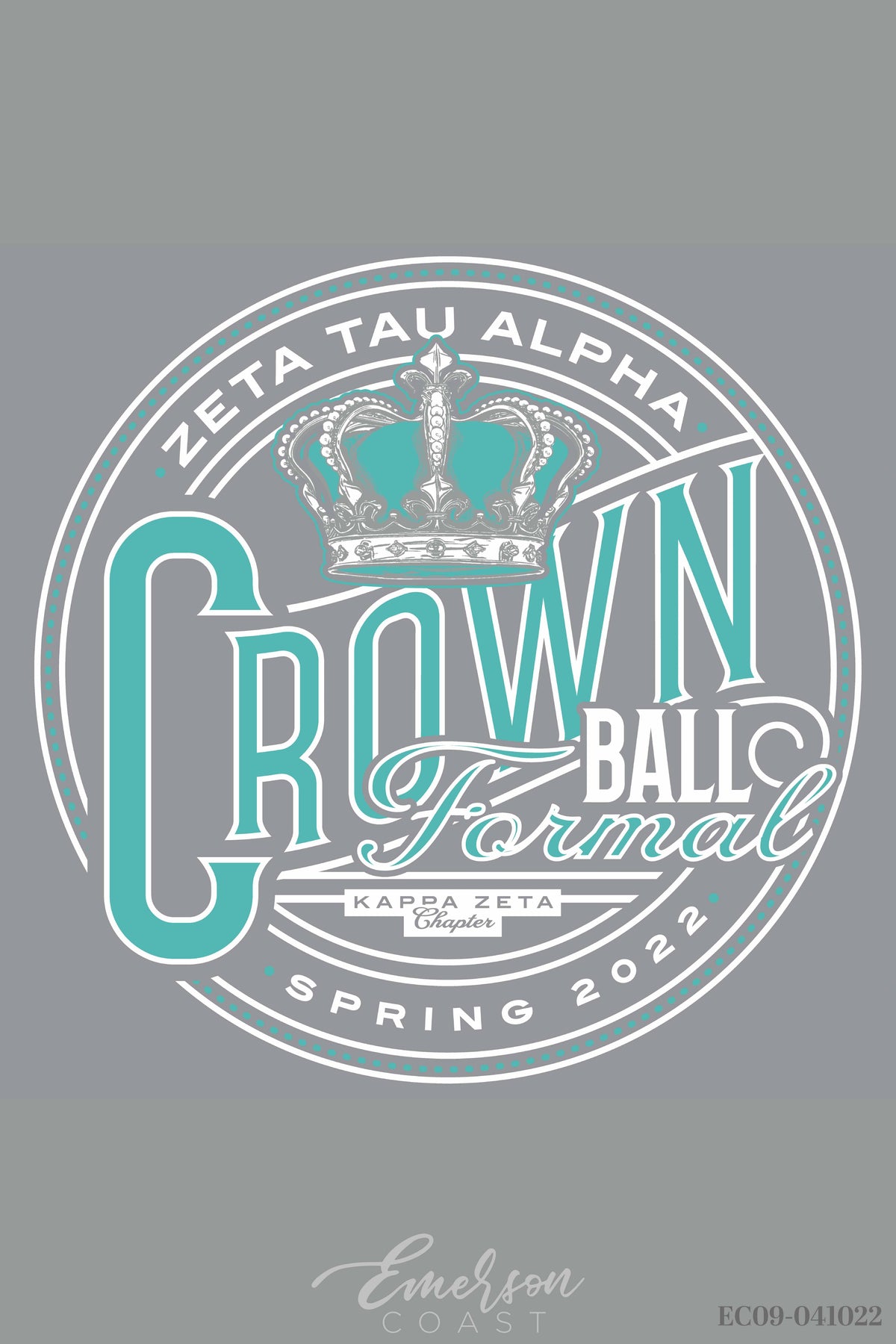 Kappa Alpha Theta Wofford College Formal T-shirt