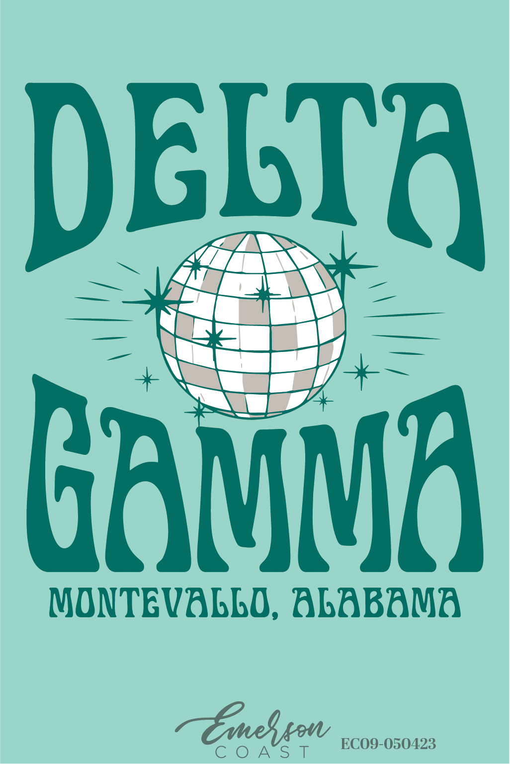 Delta Gamma Disco Recruitment Tee