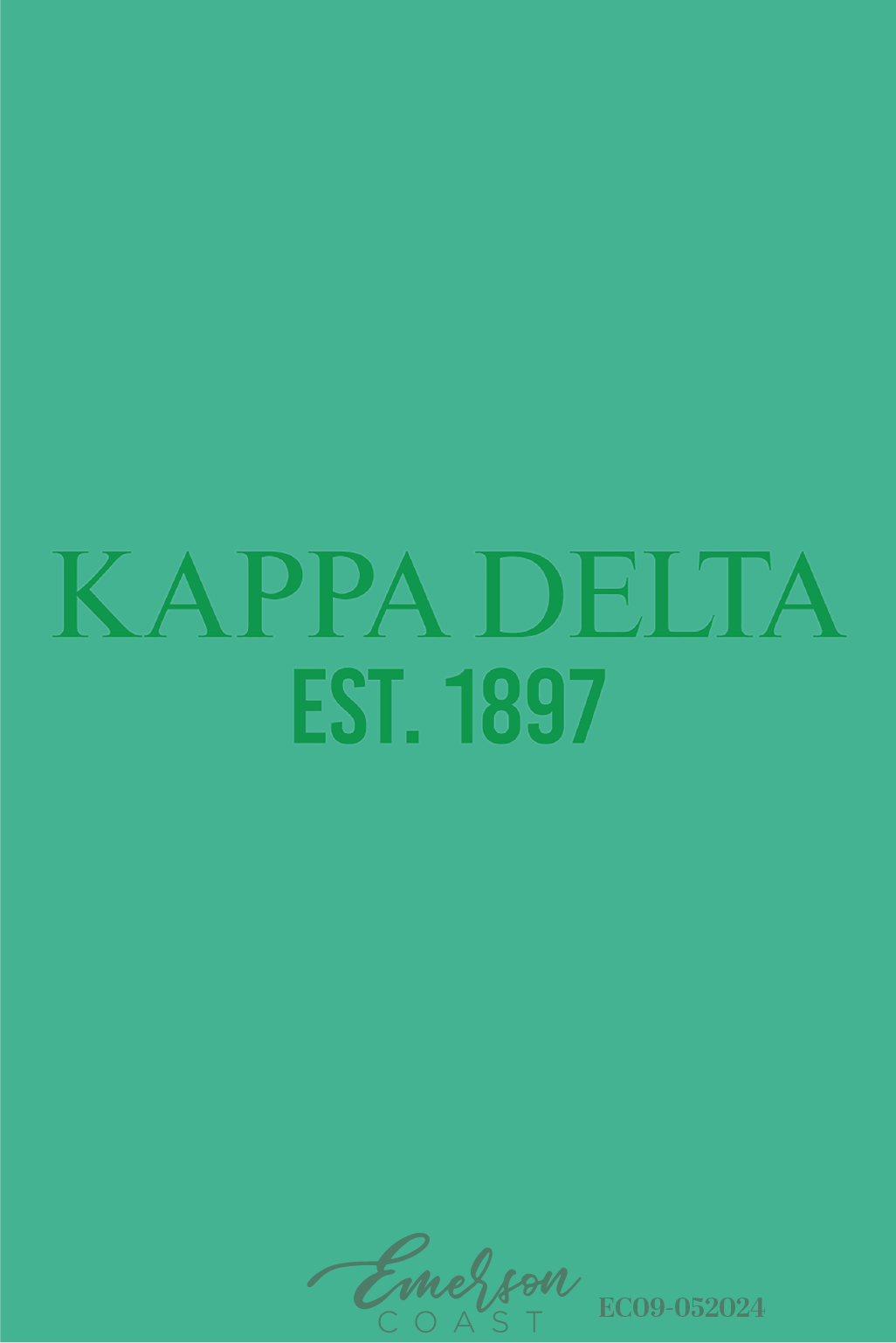 Kappa Delta Morehead State University Green Recruitment Tee