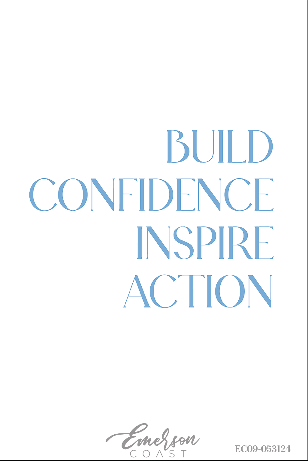 Kappa Delta Build Confidence Inspire Action Tee