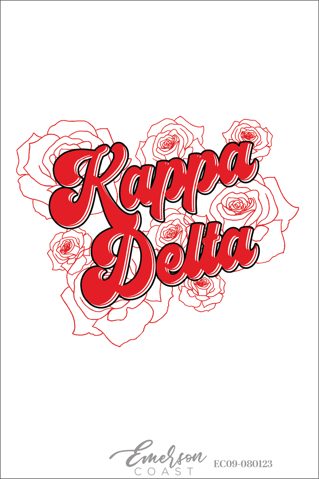 Kappa Delta Roses Bid Day T-Shirt