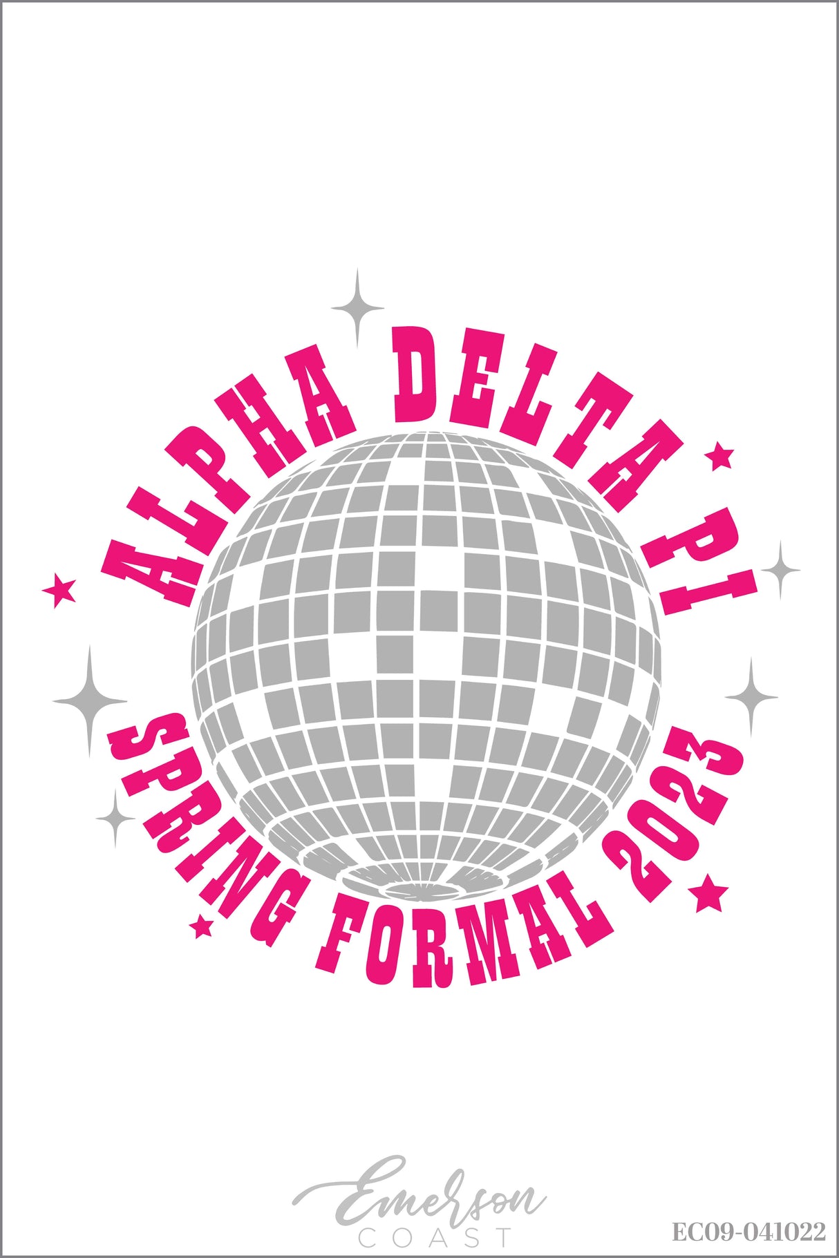 Alpha Delta Pi Charleston Southern University Formal T-shirt