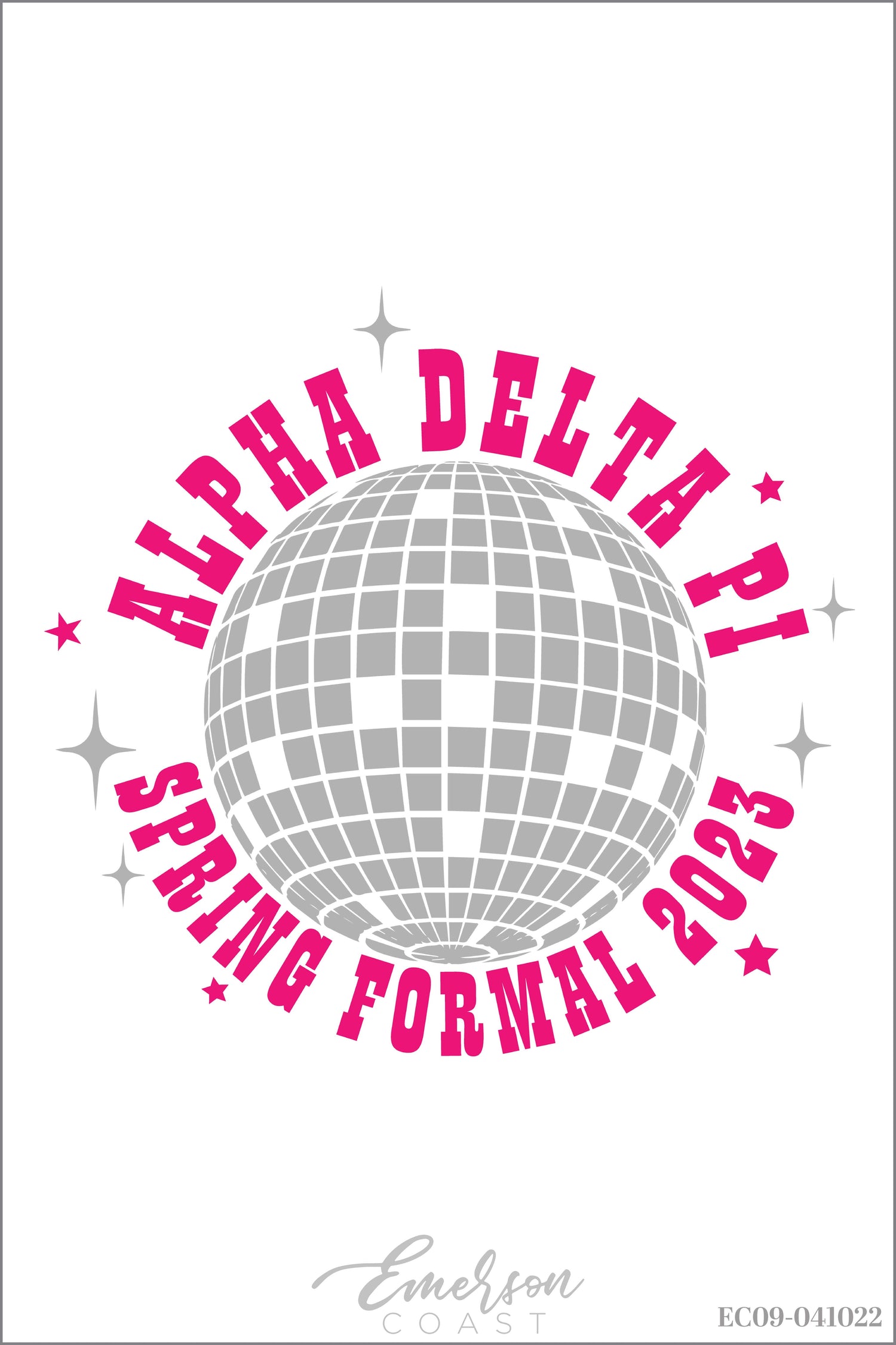 Alpha Delta Pi Charleston Southern University Formal T-shirt