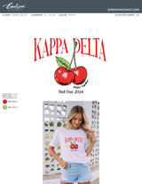 Cherry On Top Bid Day Design