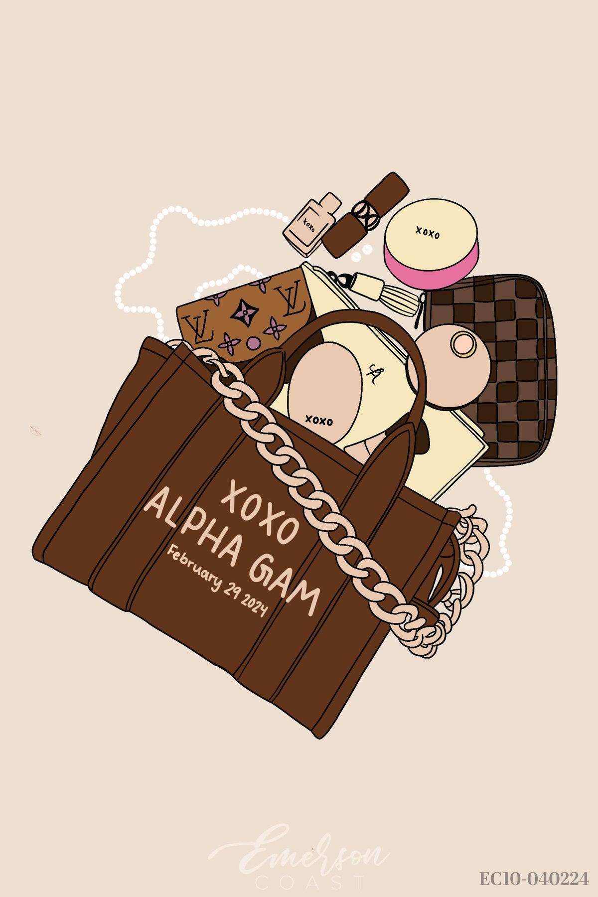 Alpha Gamma Delta Georgia Tech University Semi Formal FR ZOOM T-shirt