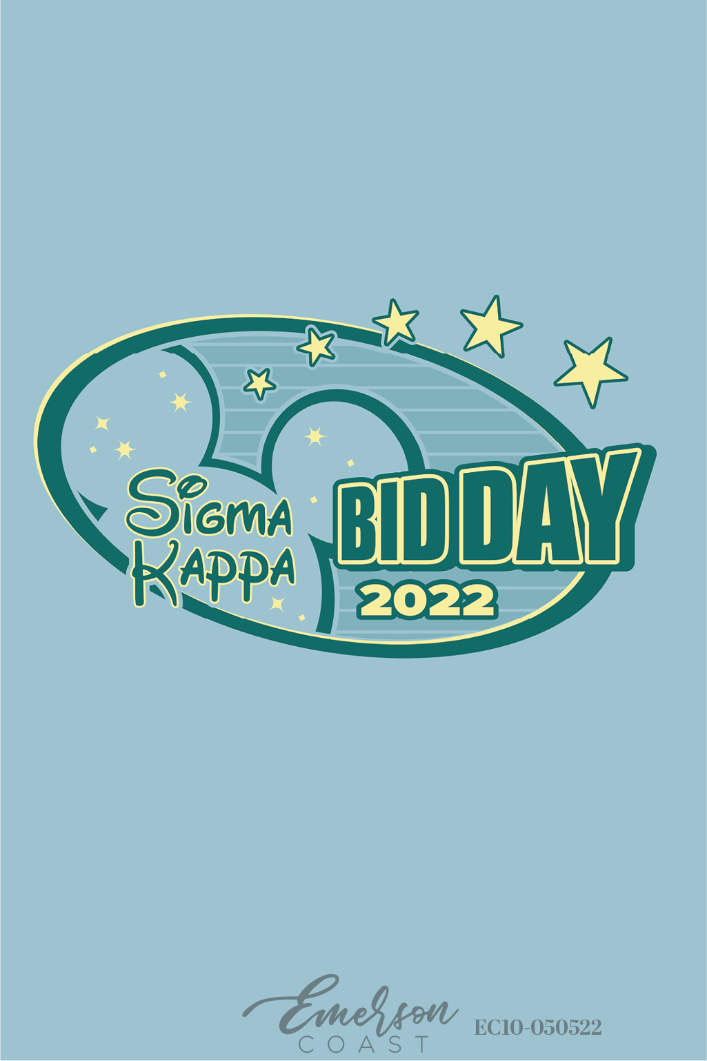 Sigma Kappa Disney Theme Bid Day T-Shirt