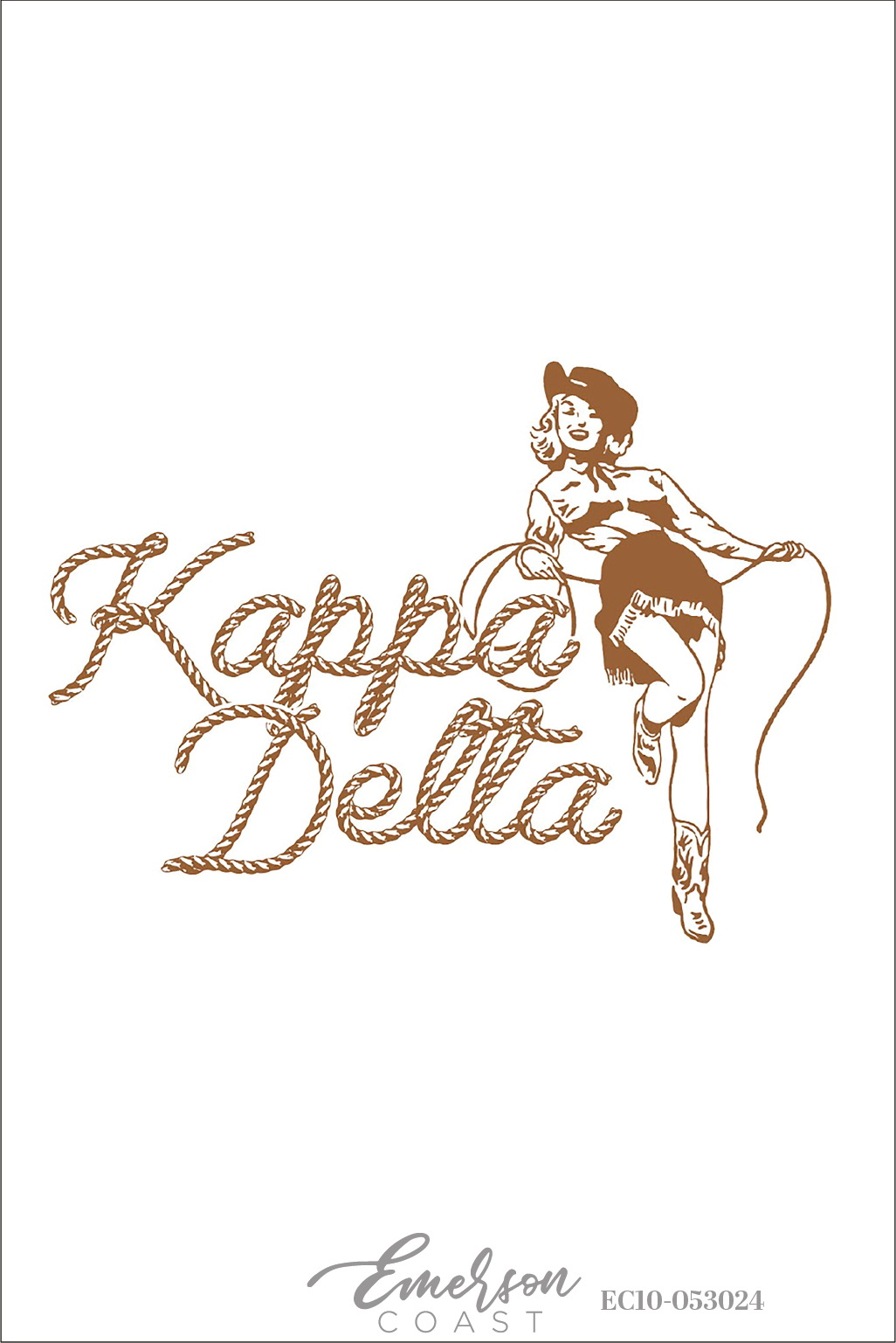 Kappa Delta Cowgirl Bid Day T-Shirt