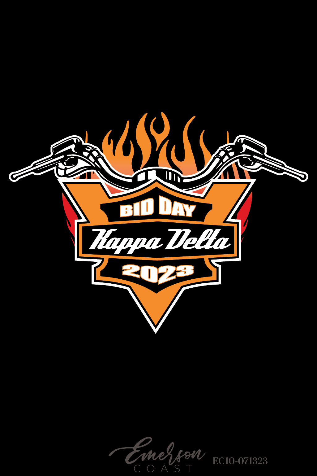 Kappa Delta Ride With The Best Bid Day T-Shirt