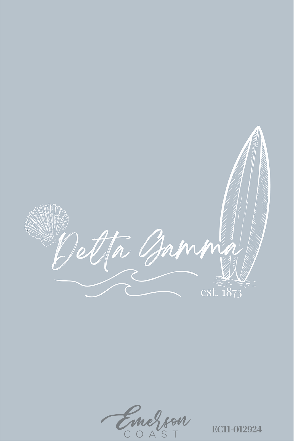 Delta Gamma Beachy Bid Day Tee