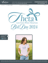 Tied Together With A Bow Bid Day Design