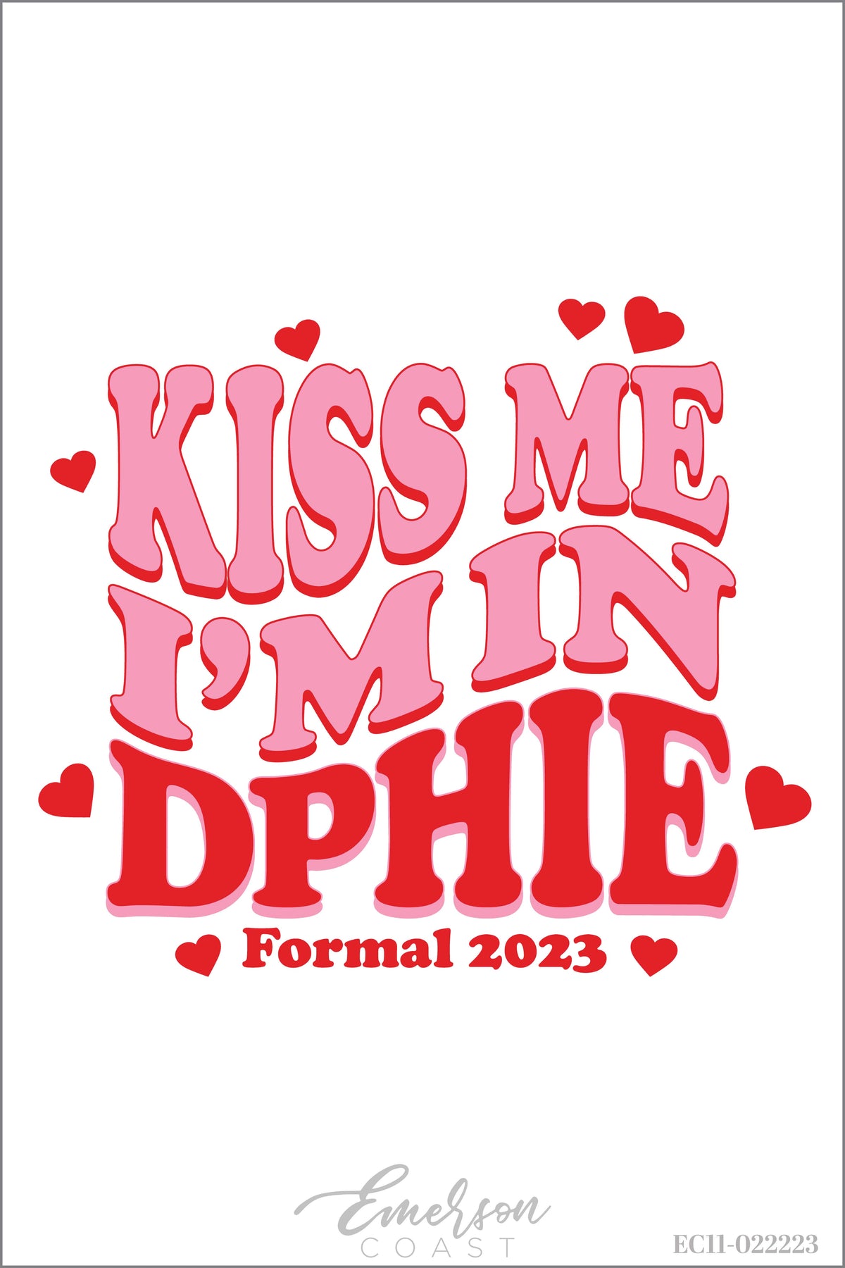 Delta Phi Epsilon Campbell University Formal T-shirt