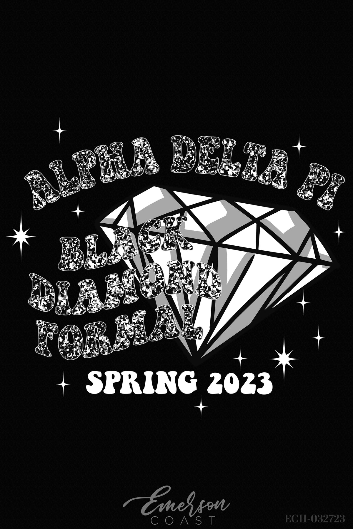 Alpha Delta Pi Pennsylvania State University Formal T-shirt