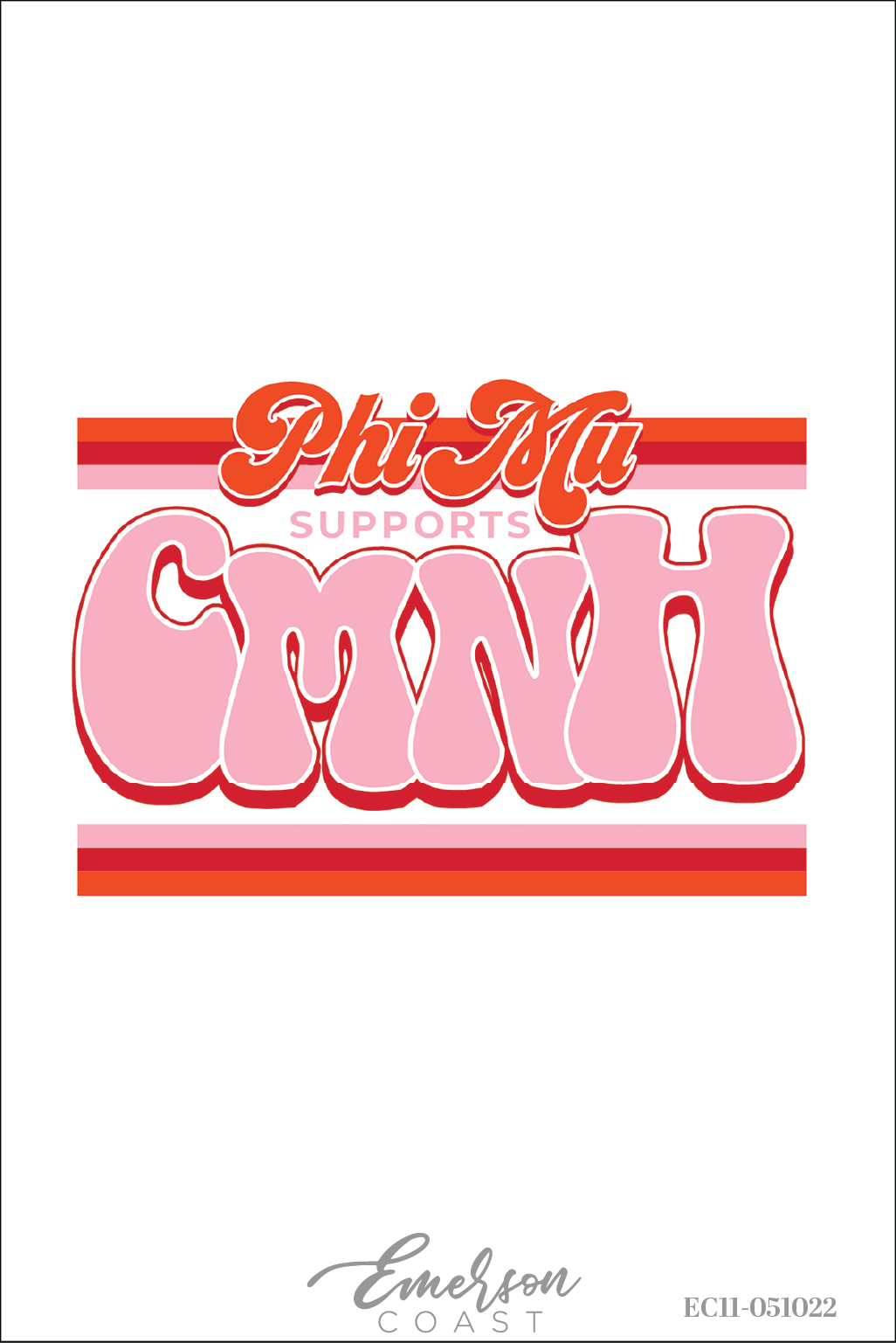 Phi Mu Supports CMNH Tee