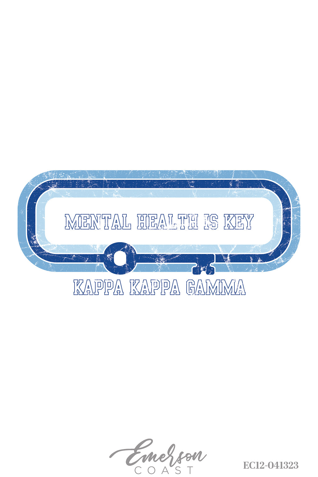 Kappa Kappa Gamma University of Tennessee Mental Health Is Key Tee