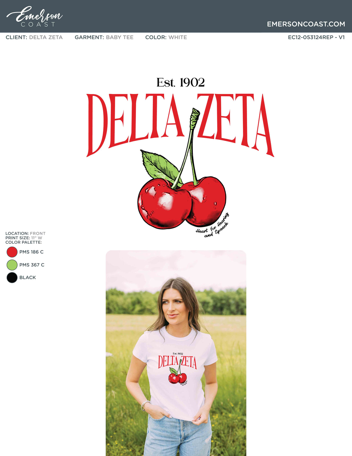 Cherry On Top Bid Day Design