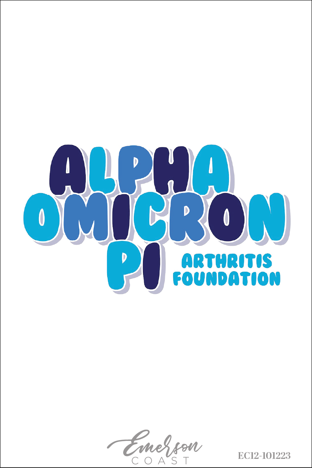 Alpha Omicron Pi Arthritis Foundation Tshirt