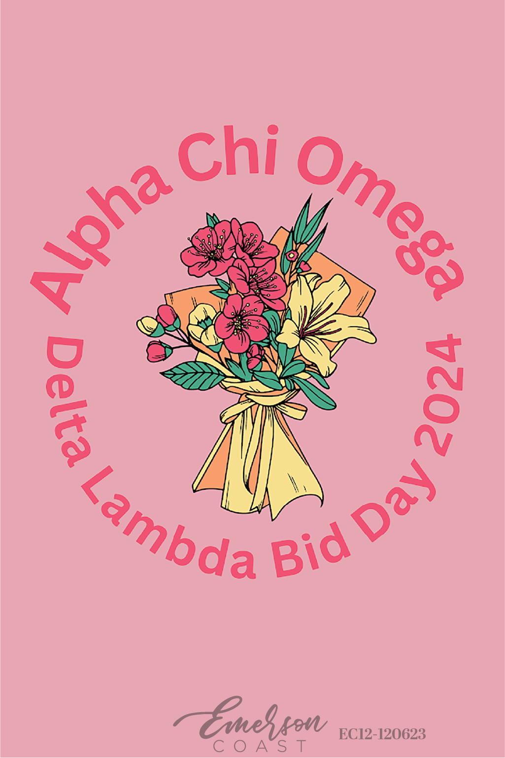 Alpha Chi Omega Perfect Pick Bid Day T-Shirt