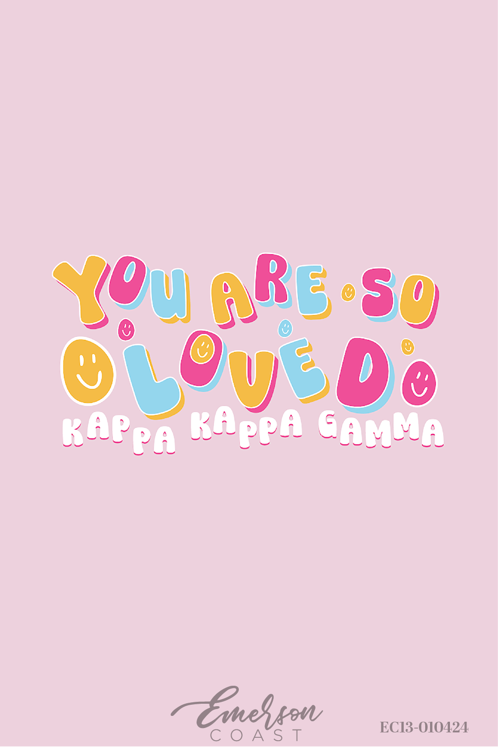 Kappa Kappa Gamma You Are So Loved Philanthropy T-Shirt