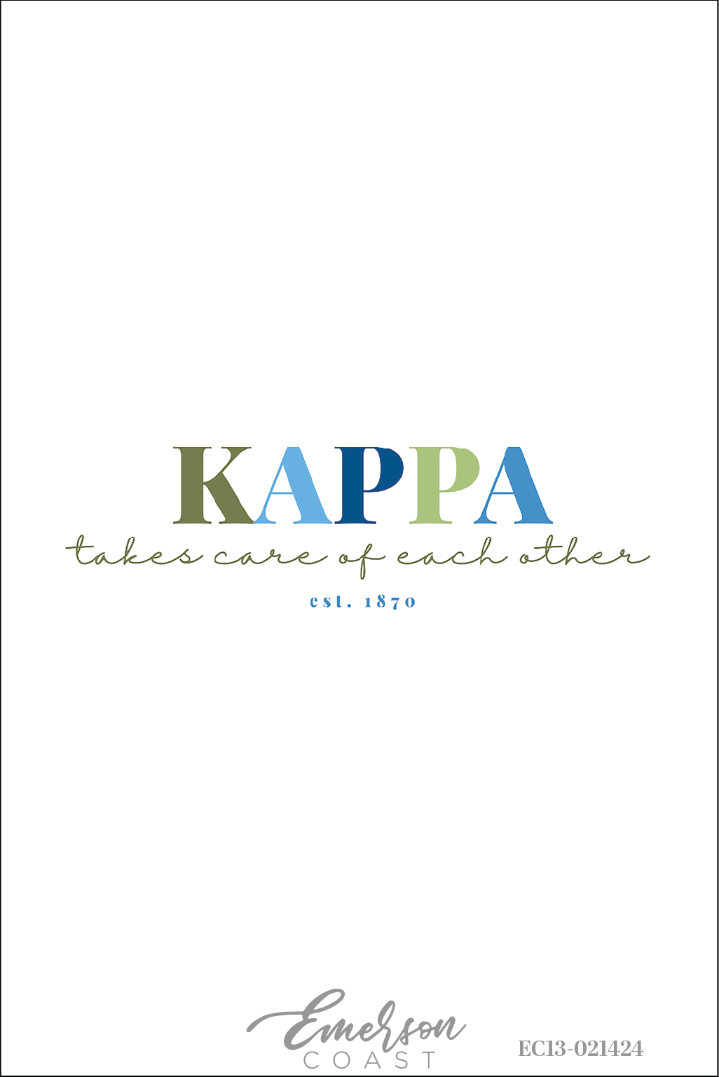 Kappa Kappa Gamma Takes Care Of Each Other Philanthropy Tee