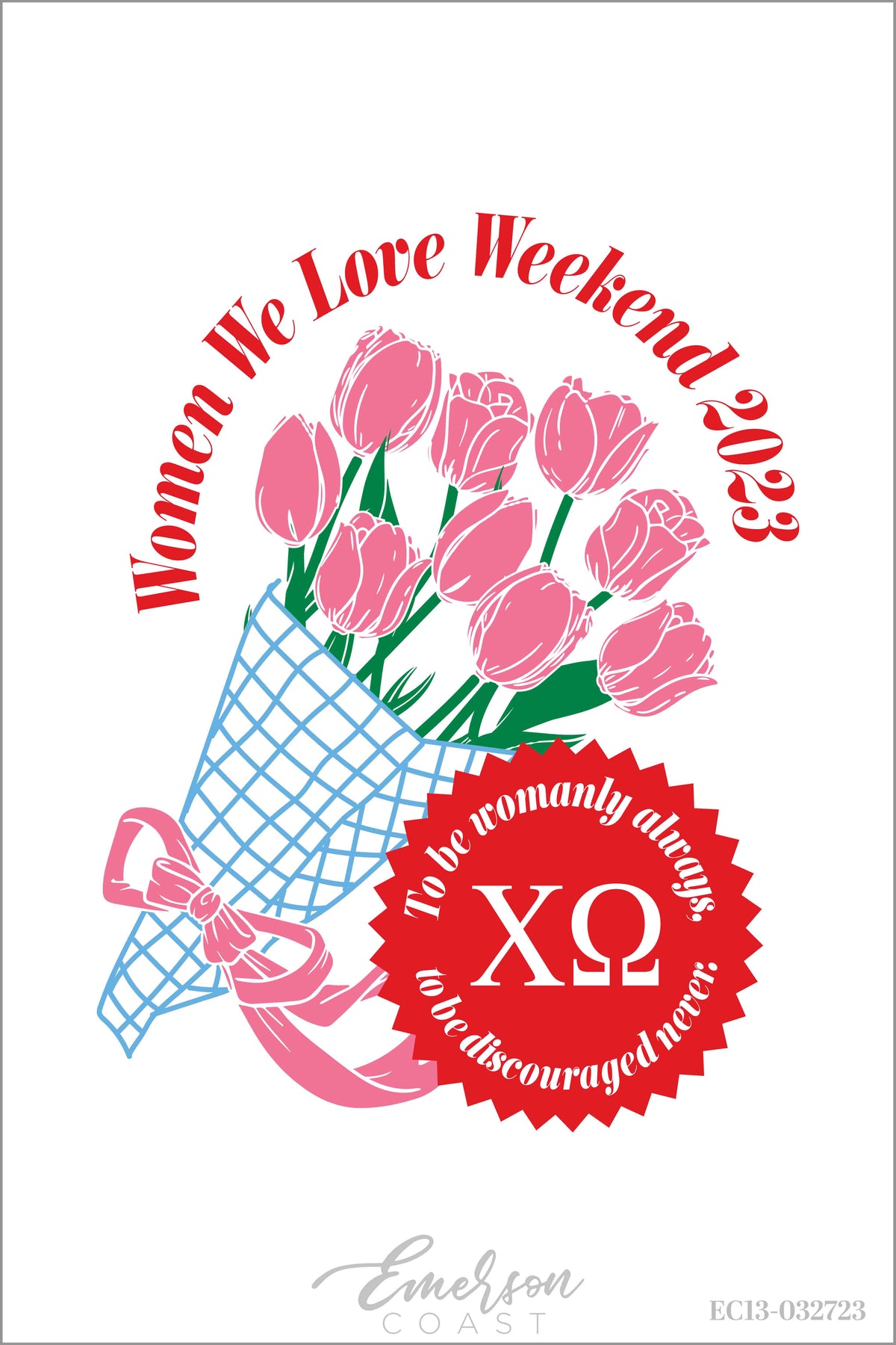Chi Omega Miami University Mom's Day T-Shirt