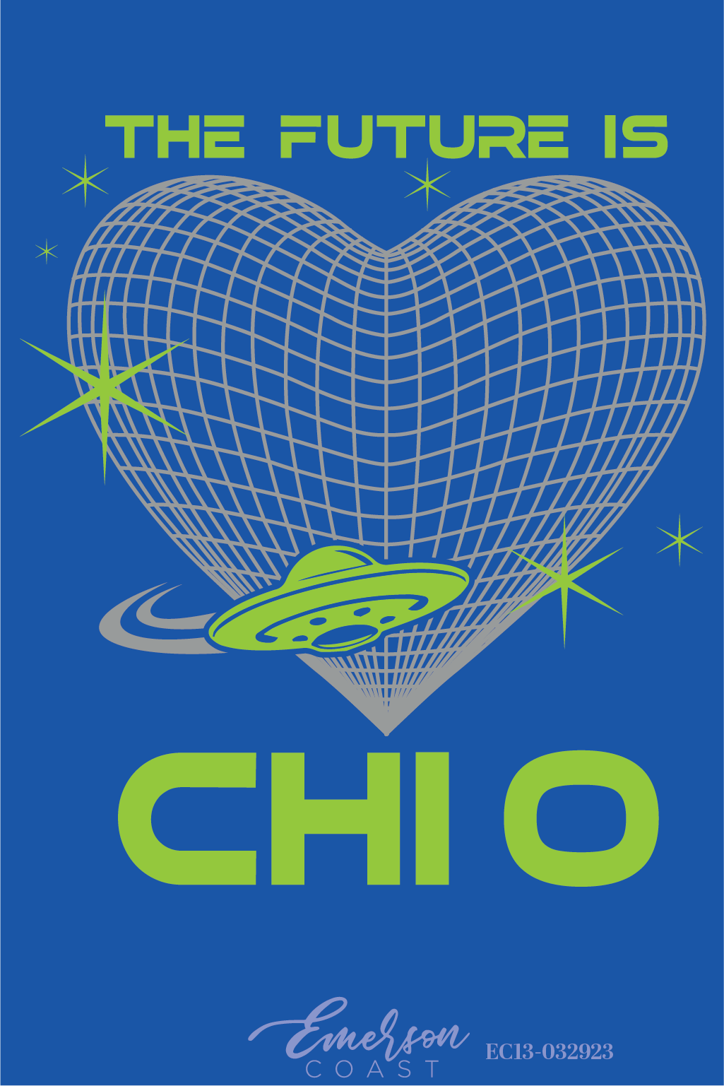 Chi Omega The Future Is Chi O Bid Day T-Shirt