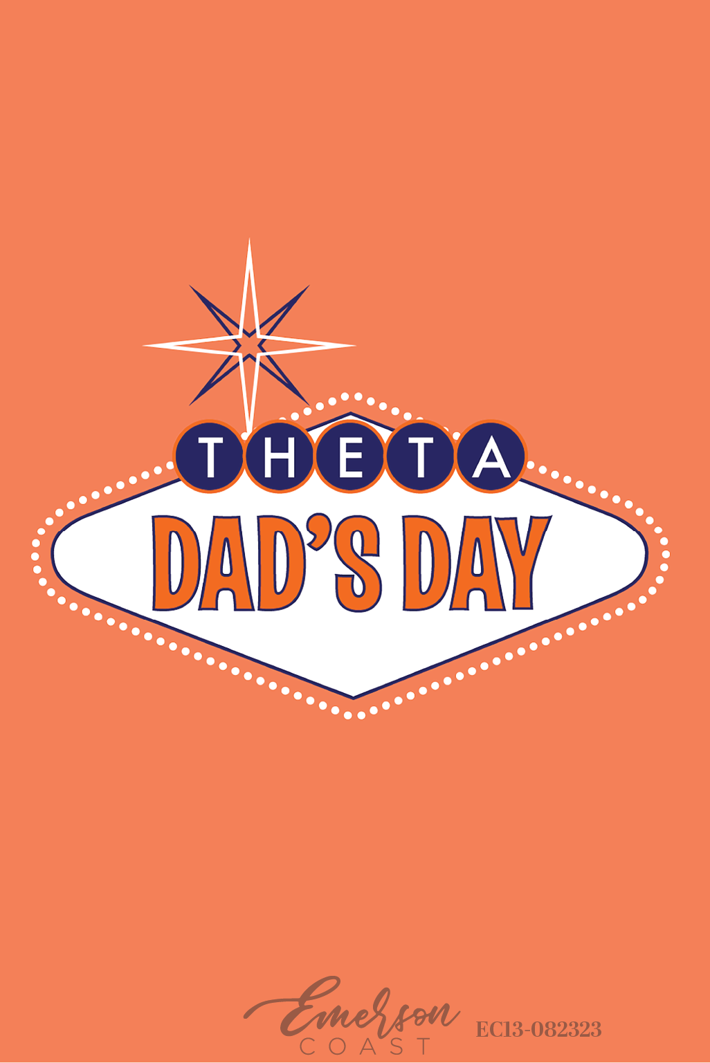 Kappa Alpha Theta Oklahoma State University Casino Dad's Day T-Shirt