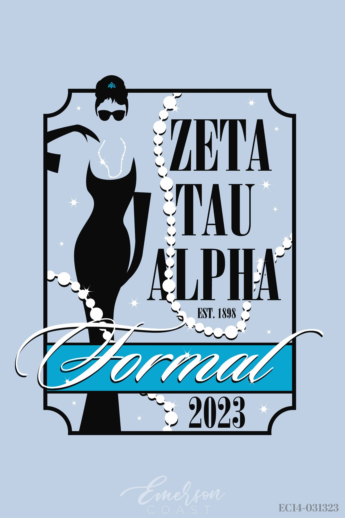 Zeta Tau Alpha University of Cincinnati Formal T-shirt